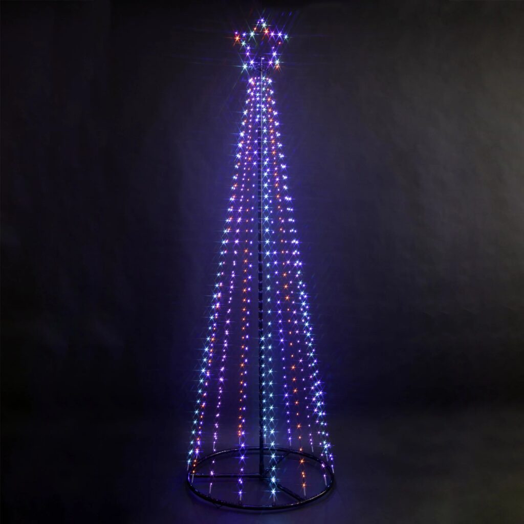 13ft Multicolour Maypole Christmas Tree 5029936993694 2